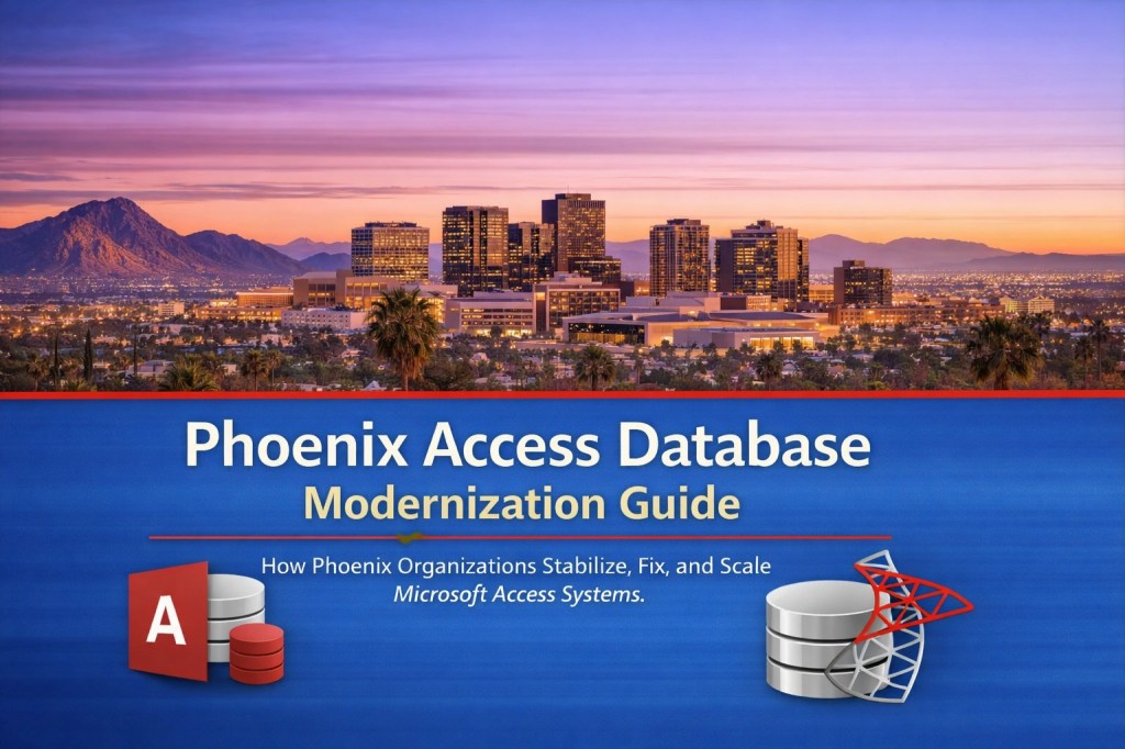 Phoenix Access Database&nbsp;Modernization